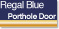 Regal Blue / Brass / PHole