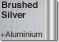 Brushed Silver Metallic