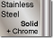 St Steel / Chrome / Solid