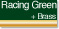 Racing Green + Brass
