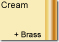 Cream + Brass