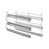 GT90X - 3 Telescopic Shelves for 90cm Oven