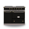 Volnay Traditional 5 Burner Hob Blk