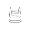 PR7A2 Plate Rack for Concert 90 Twin
