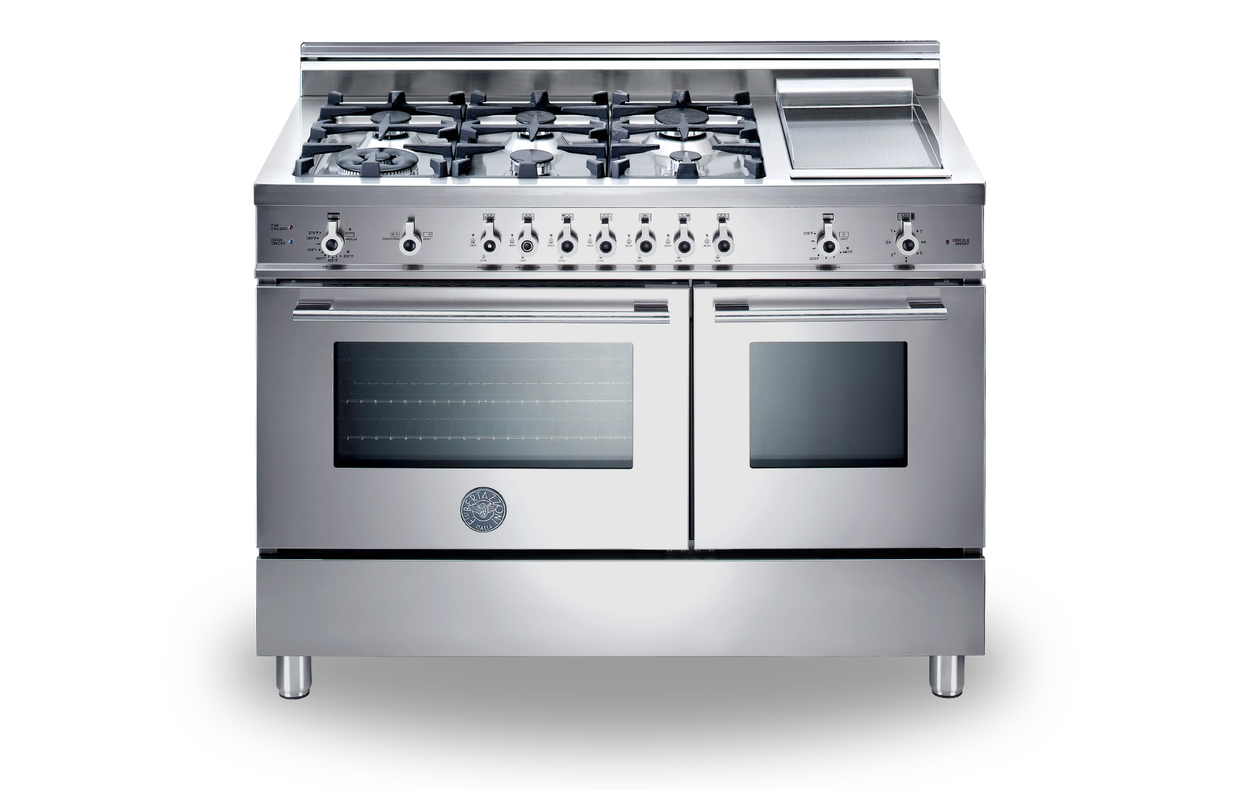 Bertazzoni Professional Series 122 Twin Range Cookers Rangecookers.co.uk
