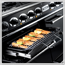 Glide-out grill<br/>(Similar model shown)
