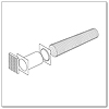 (DUCT/KIT200) 200mm Flexi Kit 