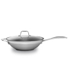 Wok with glass lid