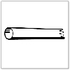 (DUCT/1200-6) 2m Pipe 