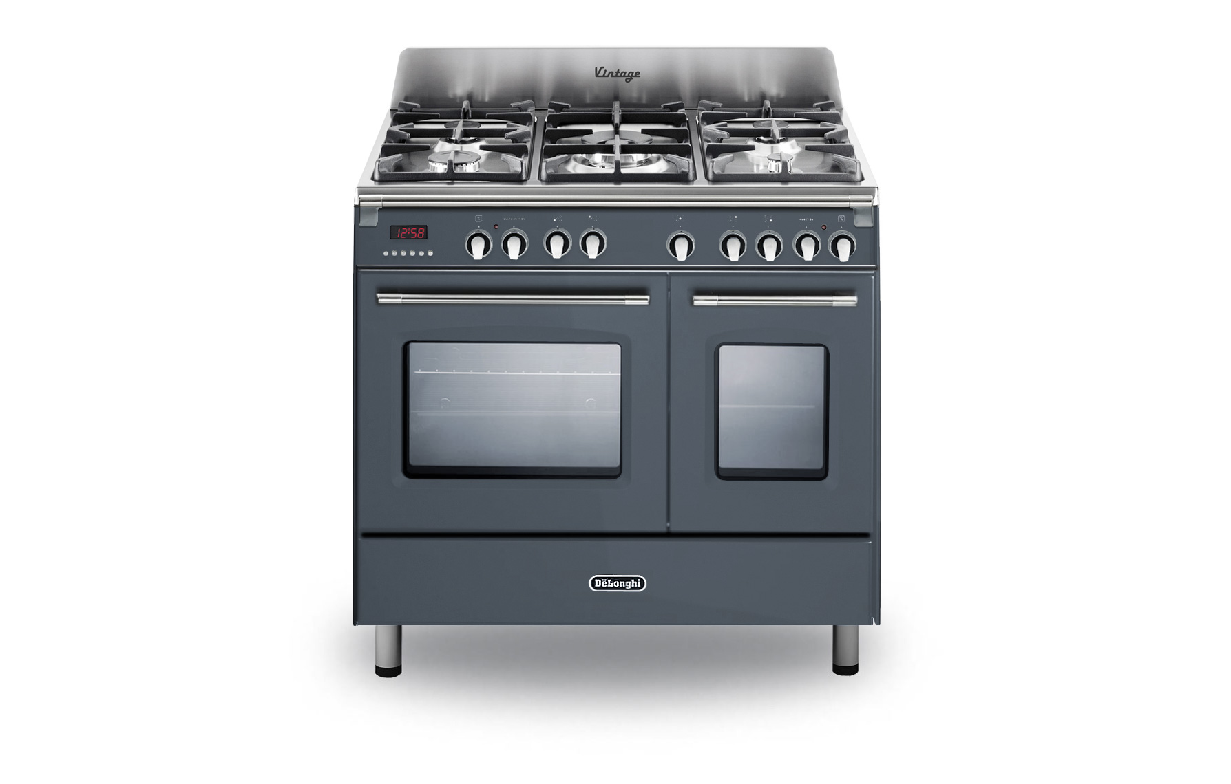 Delonghi Vintage 90df Twin Slate Range Cooker Rangecookers Co Uk