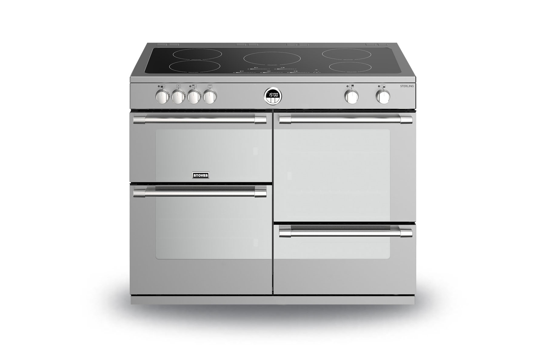 Stoves Sterling S1100Ei Induction Range Cooker Rangecookers.co.uk