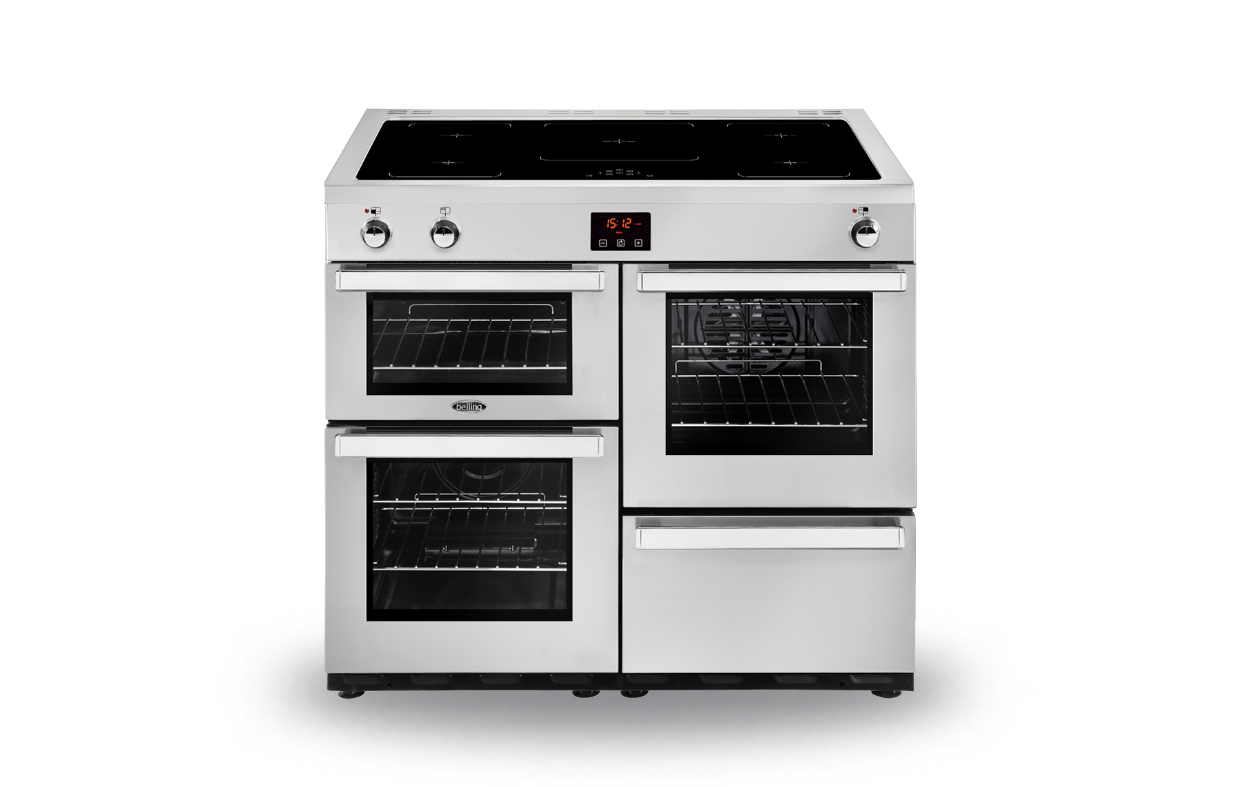 Belling Cookcentre 100Ei Induction Range Cookers Rangecookers.co.uk