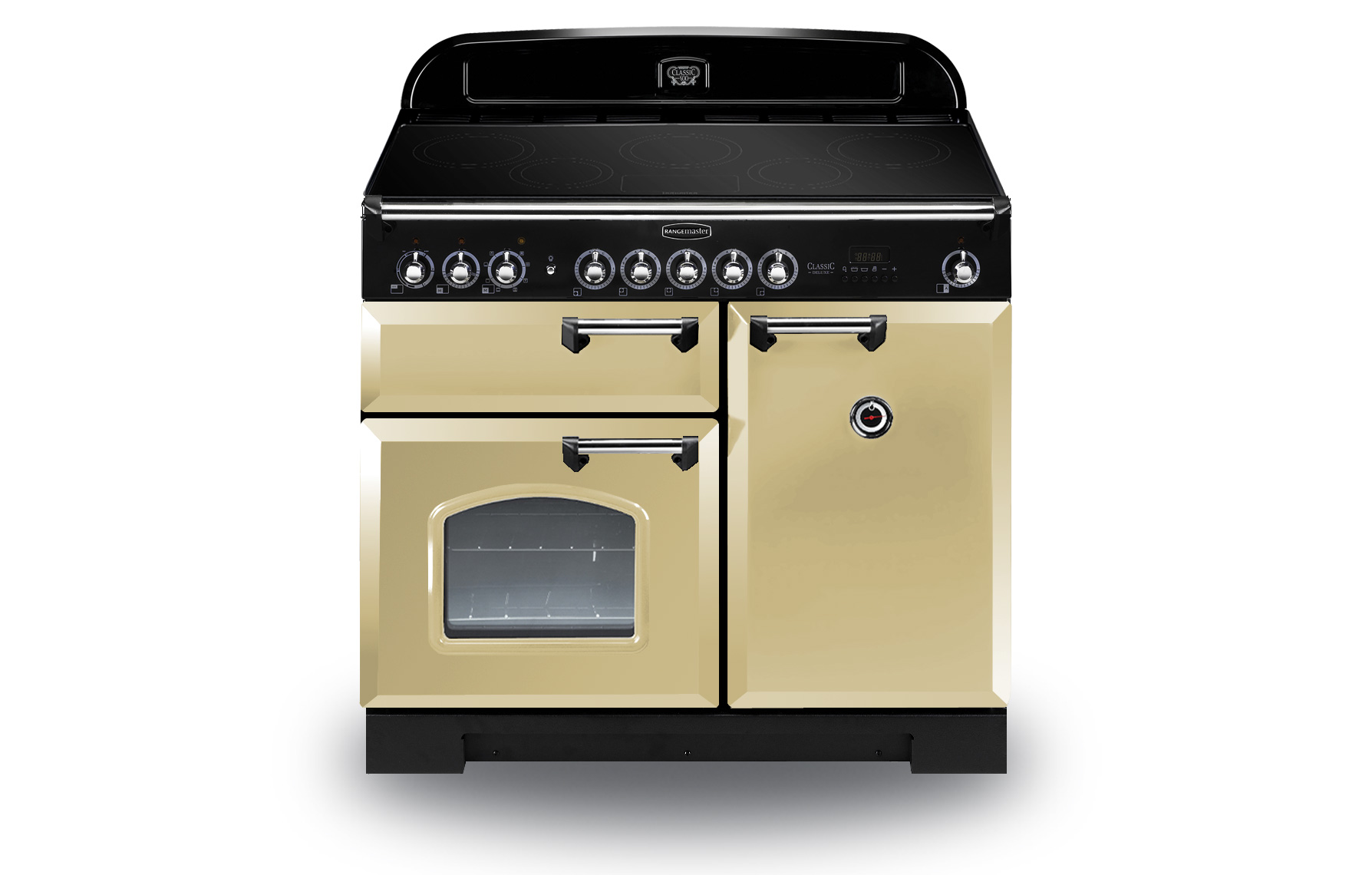 Rangemaster Classic Deluxe 100 Induction Range Cooker Rangecookers.co.uk