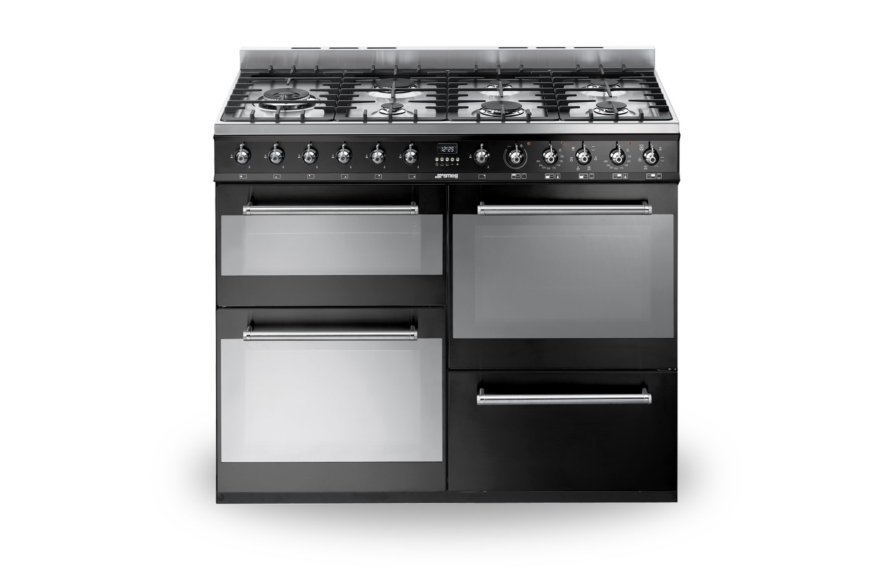 Smeg Symphony 110 SYD4110BL Range Cookers Rangecookers.co.uk