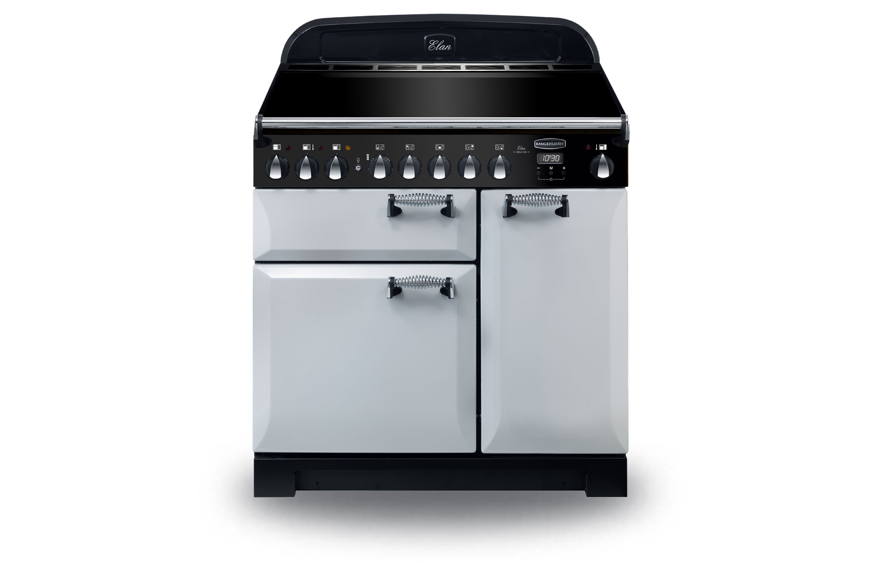 Rangemaster Elan Deluxe 90 Induction Range Cooker Rangecookers.co.uk
