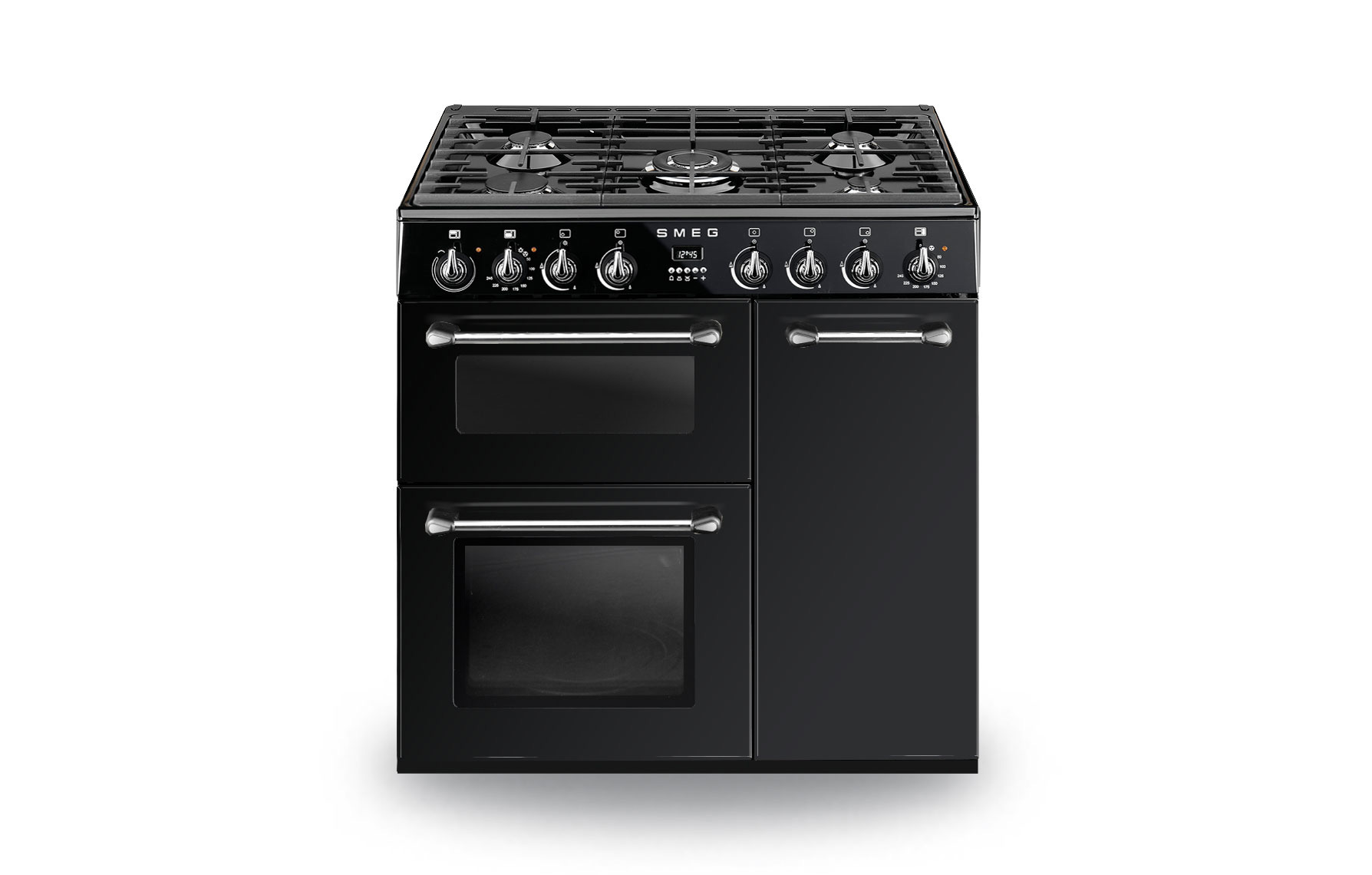 Smeg Burghley BU93BL Range Cookers Rangecookers.co.uk