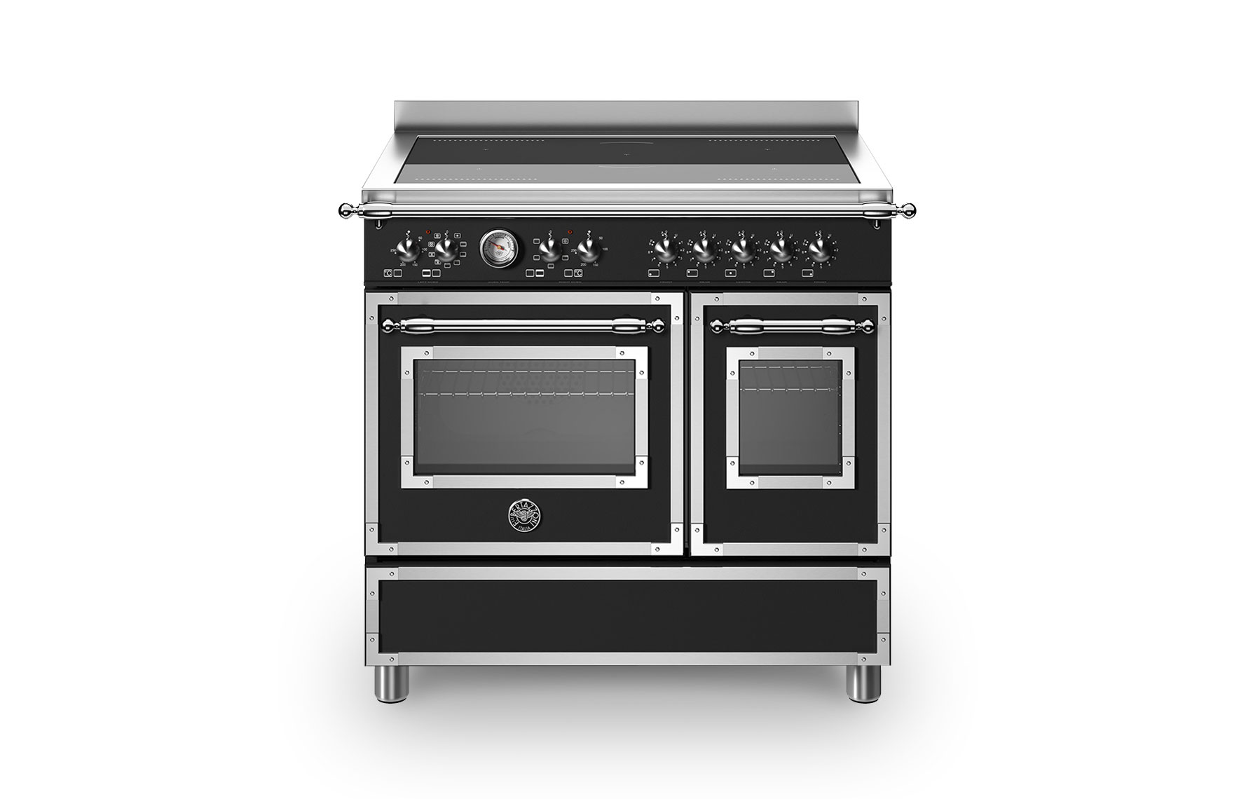 Bertazzoni Heritage 90 Twin Induction Range Cookers Rangecookers.co.uk