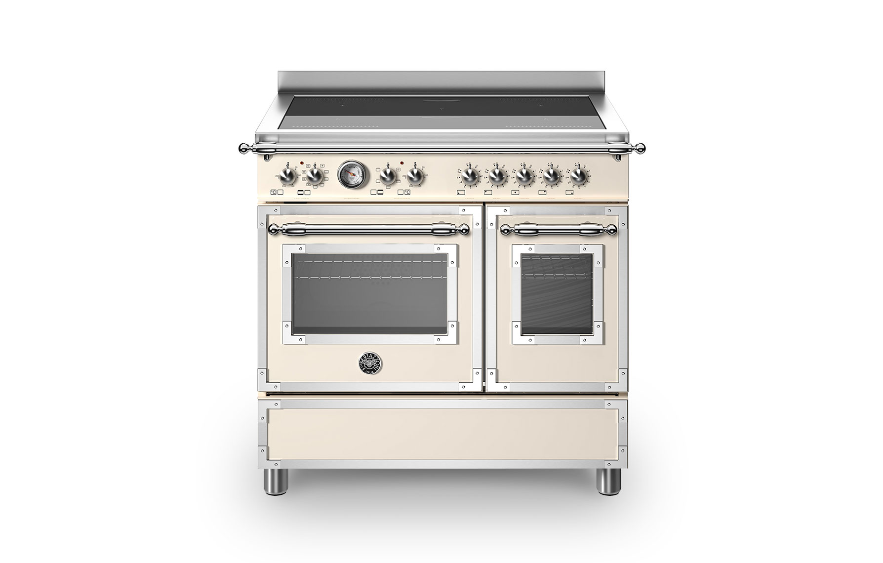 Bertazzoni Heritage 90 Twin Induction Range Cookers Rangecookers.co.uk