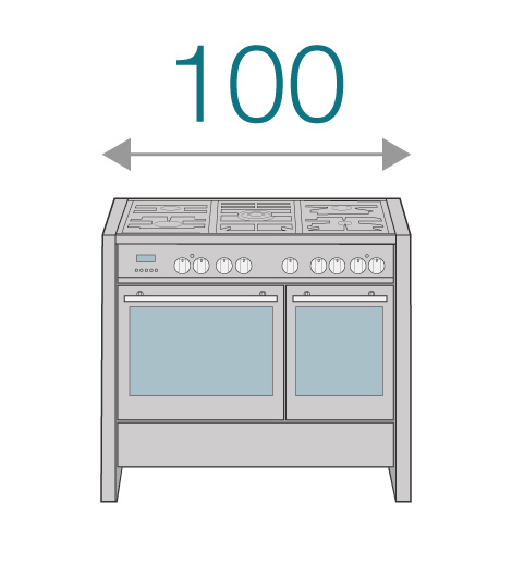 100cm Cookers