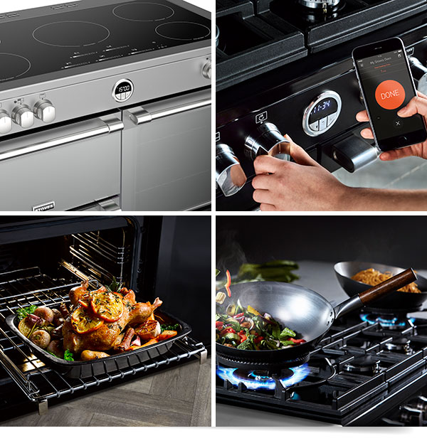 Stoves sterling deluxe s900ei induction range cooker clearance