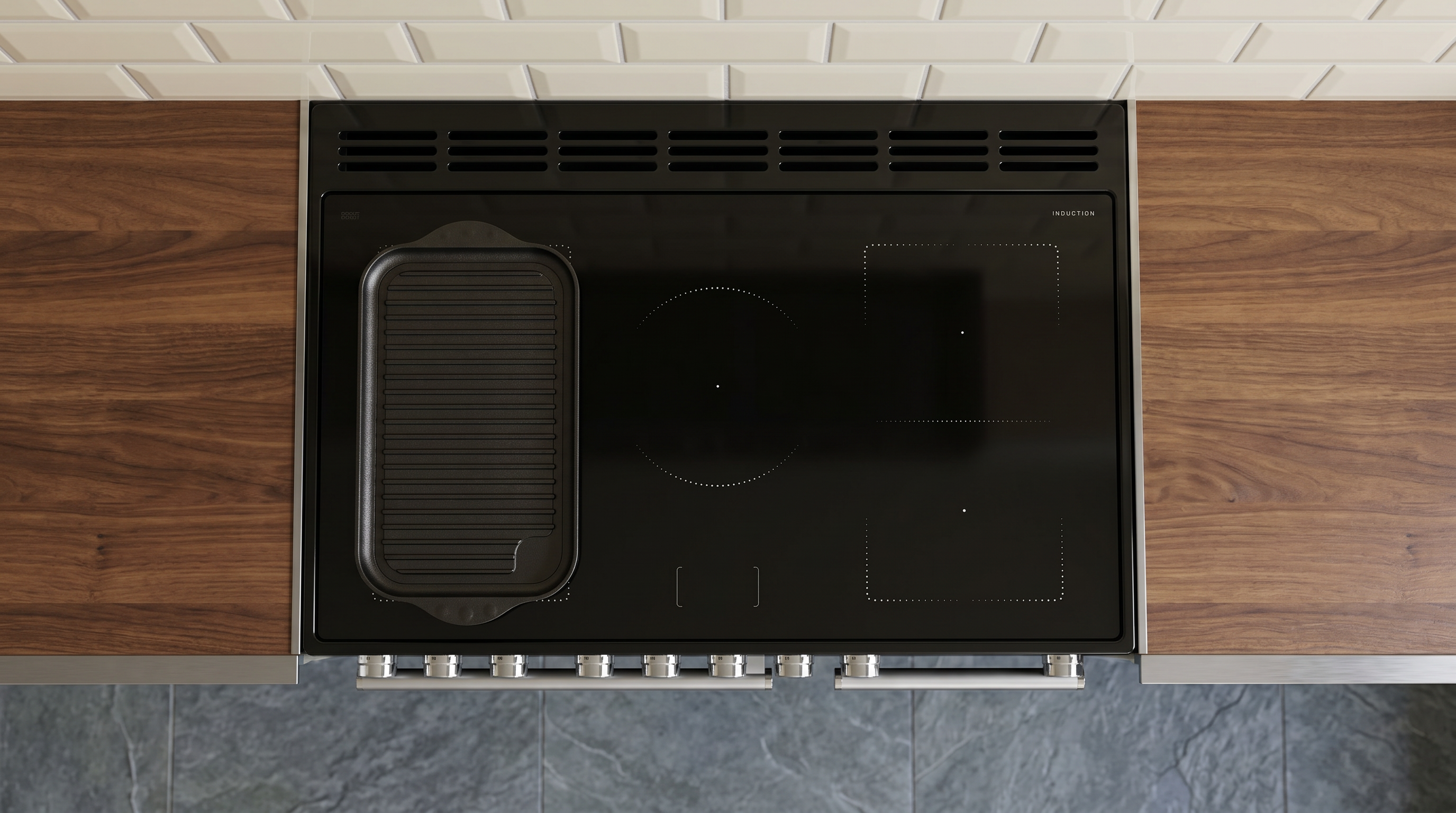 (Rangemaster’s new Nexus 90cm induction hob range cooker)