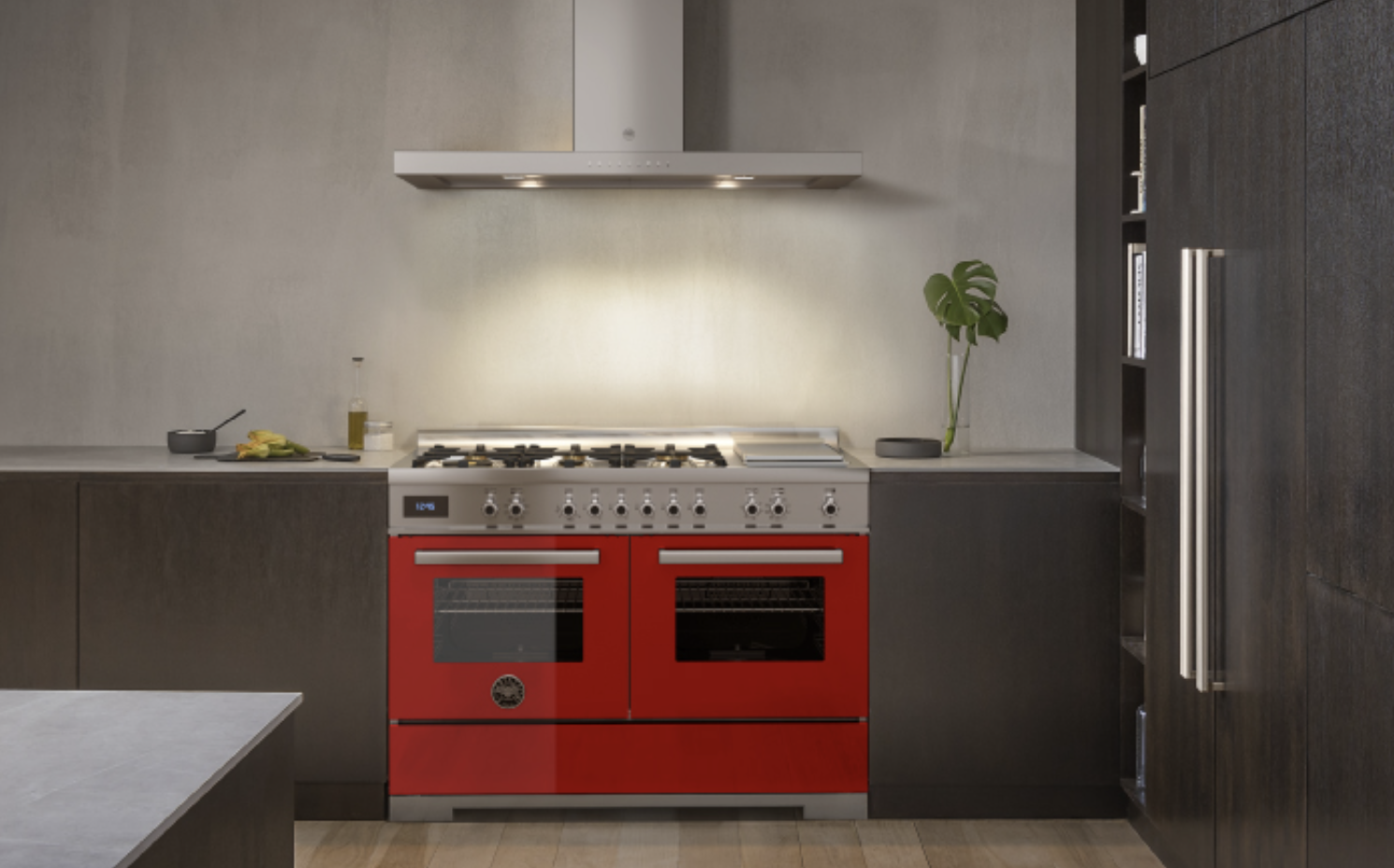 Bertazzoni Professional 120 in Rosso